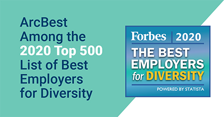 ArcBest Named to 2020 Best Employers for Diversity List