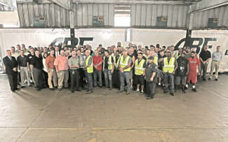 Little Rock employees accept the 2016 ABF President’s Quality Award