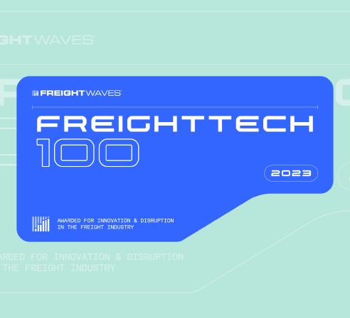 2023 FreightTech 100 Award Logo