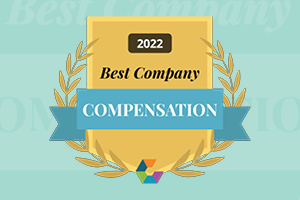 2022 Comparably Compensation Award Logo
