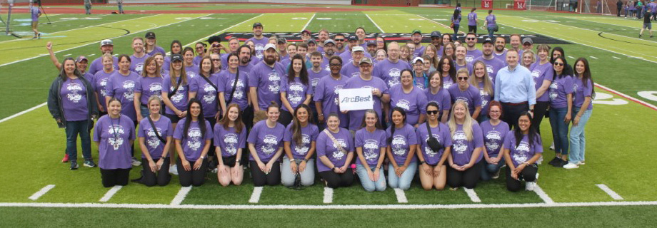 Group of ArcBest employees on Day of Caring