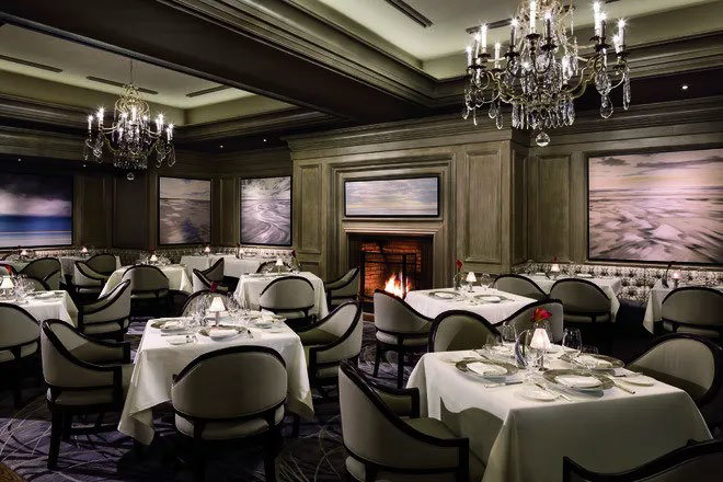 "The Grill" restaurant interior