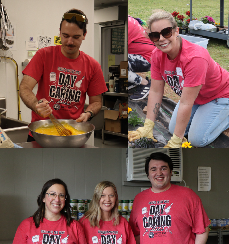 ArcBest employee volunteering across the community during the 2025 Day of Caring