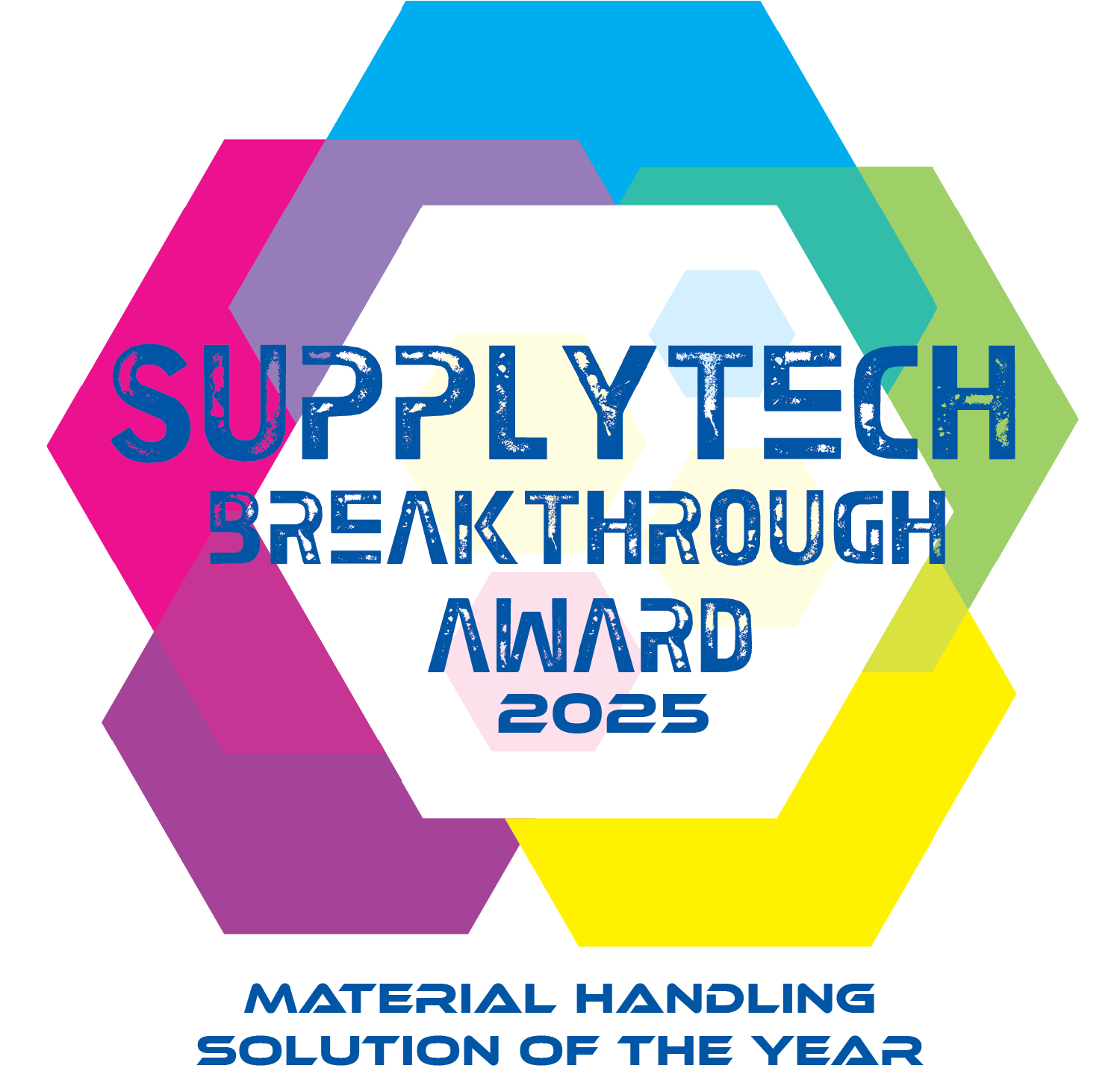 SupplyTech Breakthrough Award badge logo