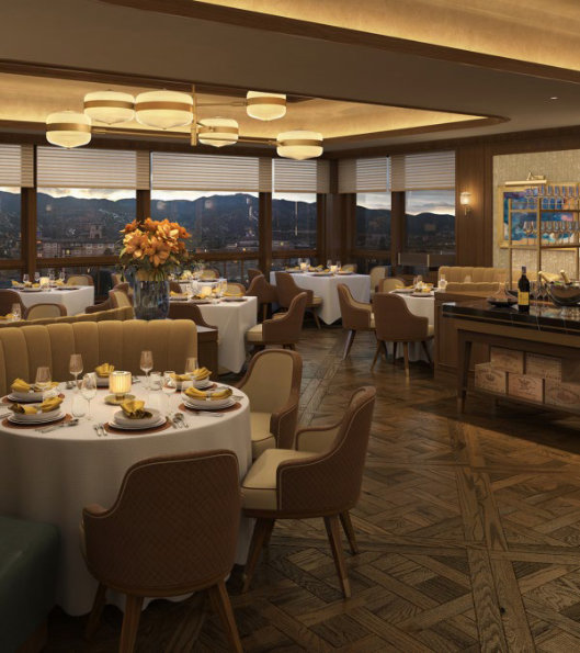 The Penrose Room interior