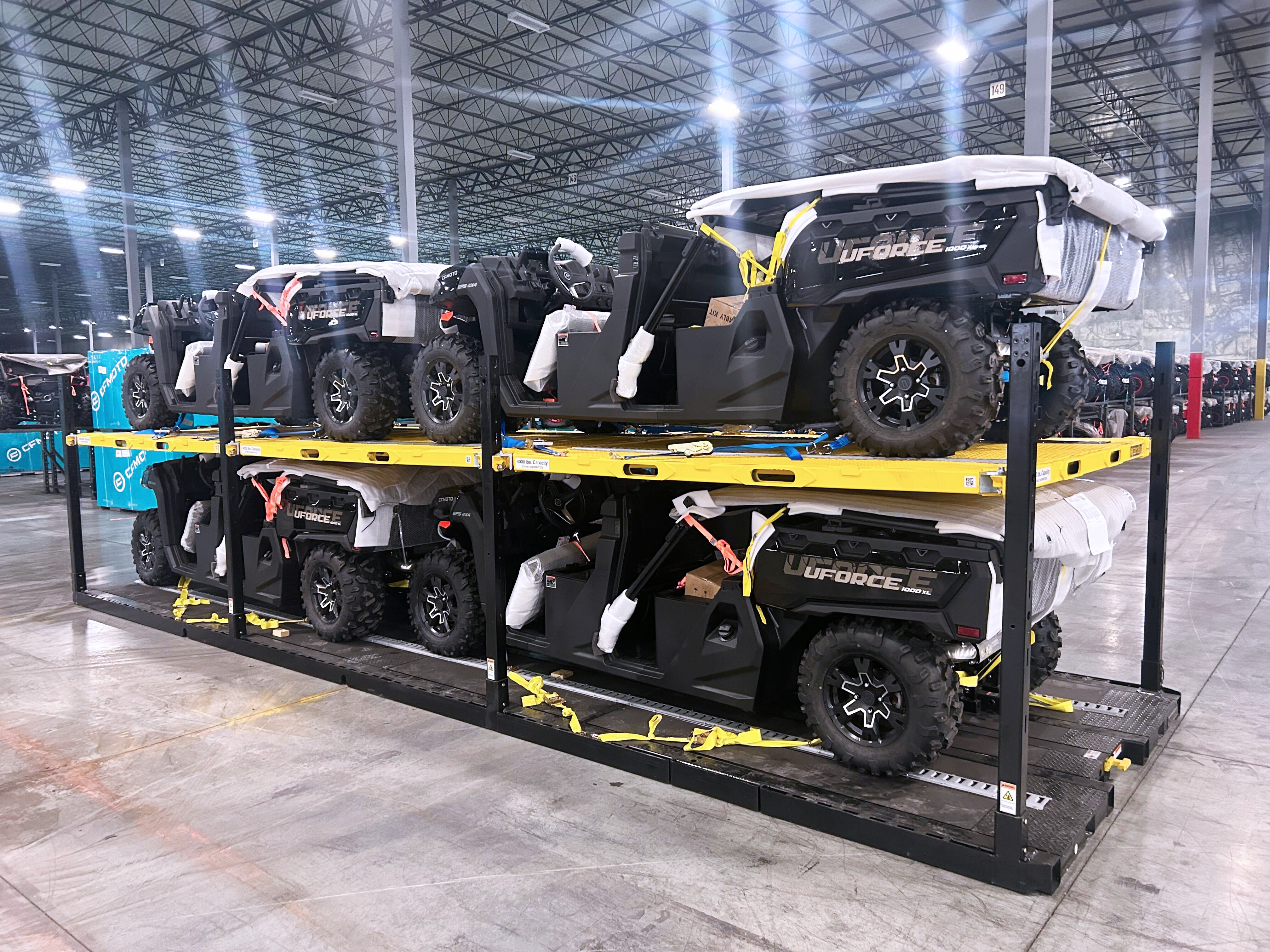 CFMOTO utilizing the Vaux Freight Movement System