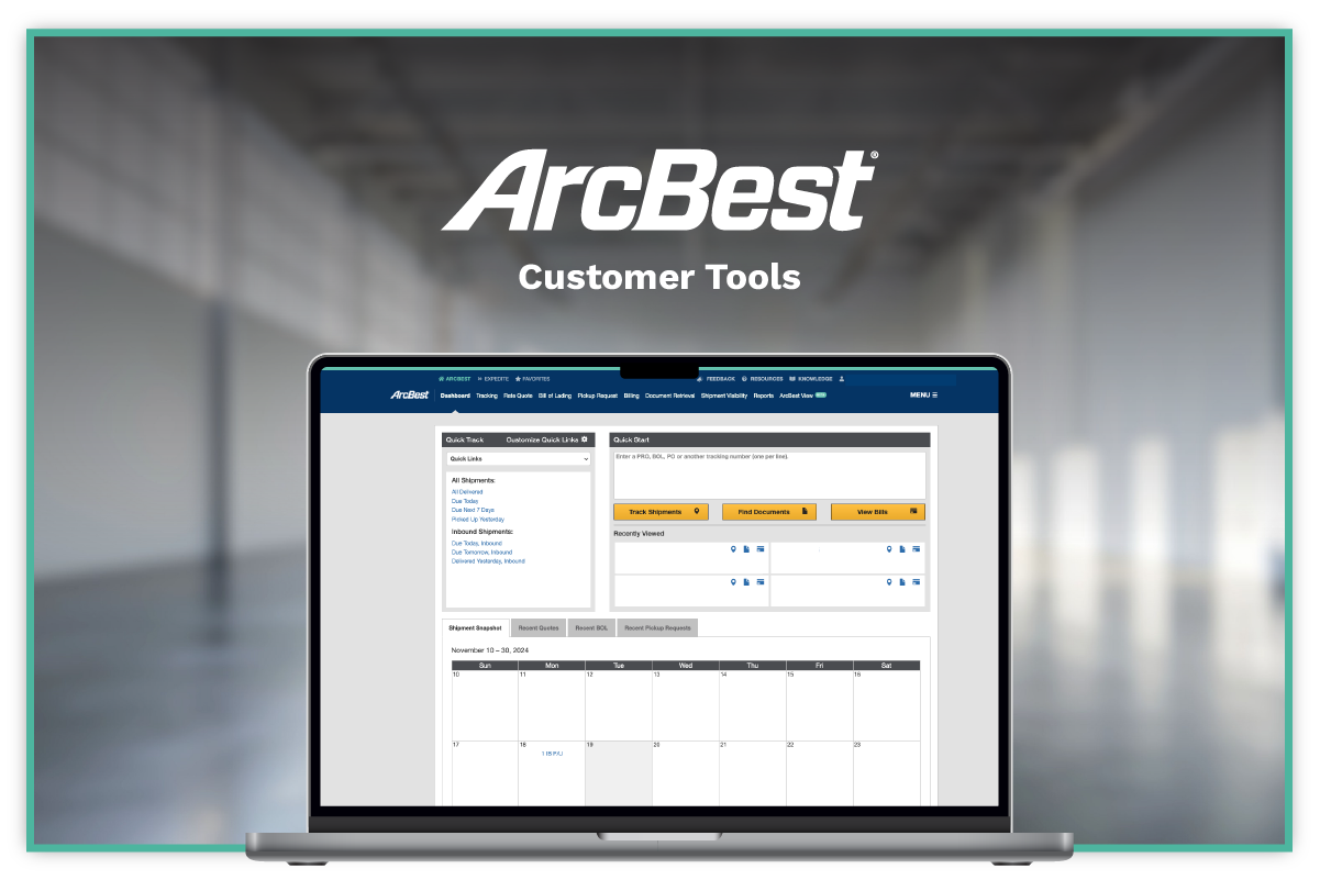 ArcBest Customer Tools