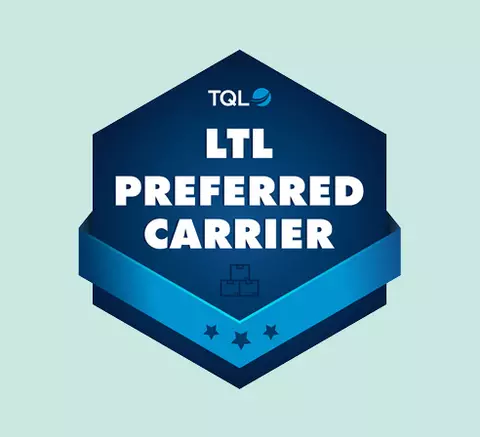 TQL 2024 LTL Preferred Carrier award logo