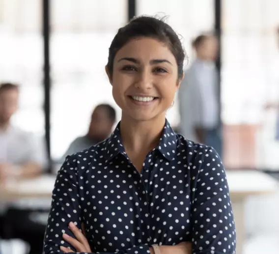 ArcBest intern smiling at work