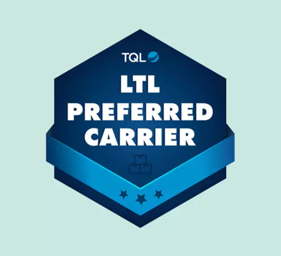 TQL 2024 LTL Preferred Carrier award logo