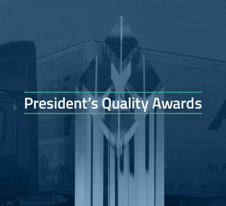 ABF Freight President’s Quality Award