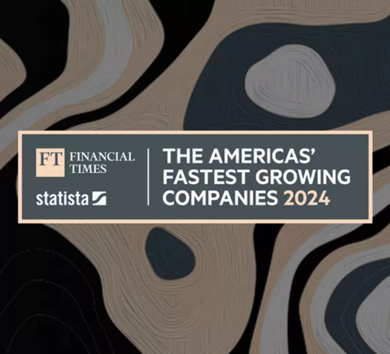 The Americas’ Fastest Growing Companies award logo