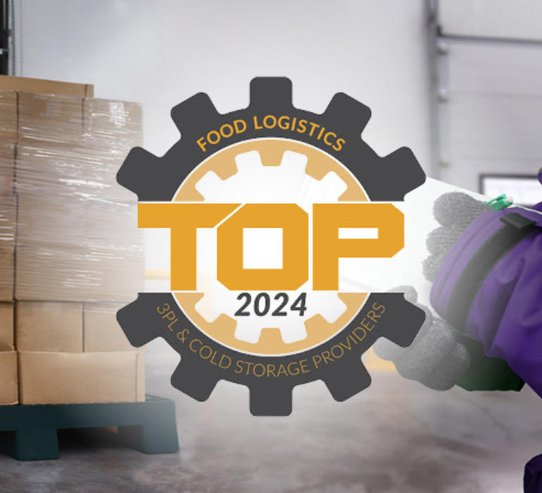 2024 Top 3PL & Cold Storage Providers award logo