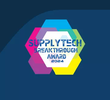 ArcBest SupplyTech Breakthrough Award badge