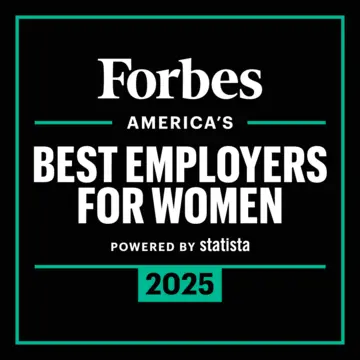 2025 Forbes and Statista America’s Best Employers for Women logo