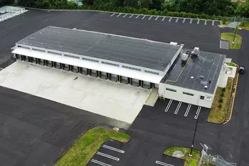 Exterior photo of ABF’s New Haven, CT service center