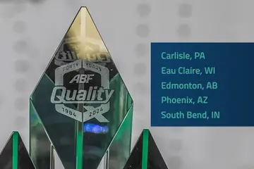 President’s Quality Award trophy