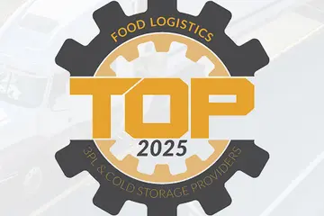 2025 Top 3PL & Cold Storage Provider award logo