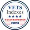 VETS 4 star employer logo