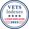 VETS 4-star employer logo