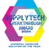 SupplyTech Breakthrough Award badge logo